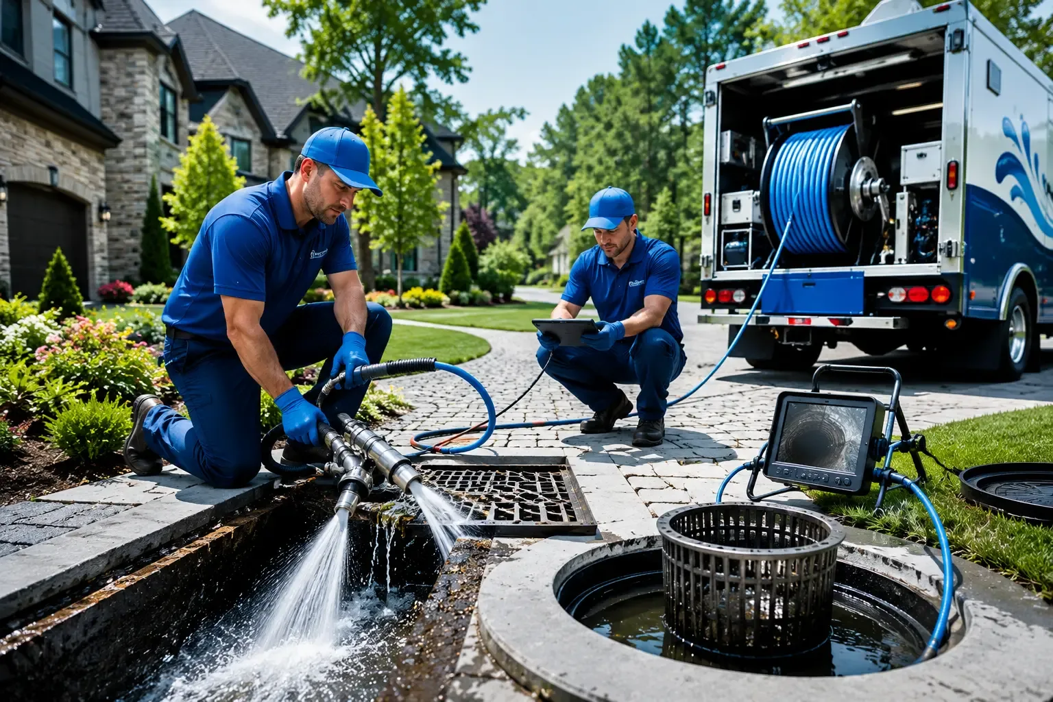 Local outdoor drain cleaning professionals in Victor, CA